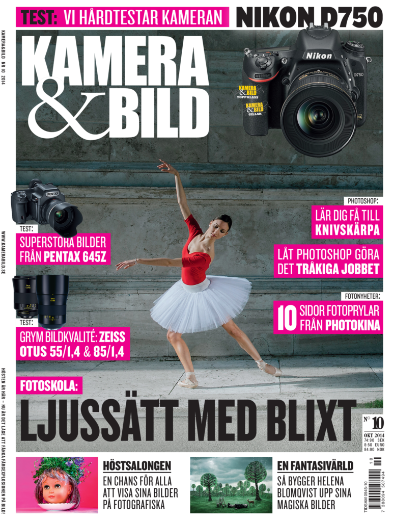 Kamera bild Sussie's magazine publication