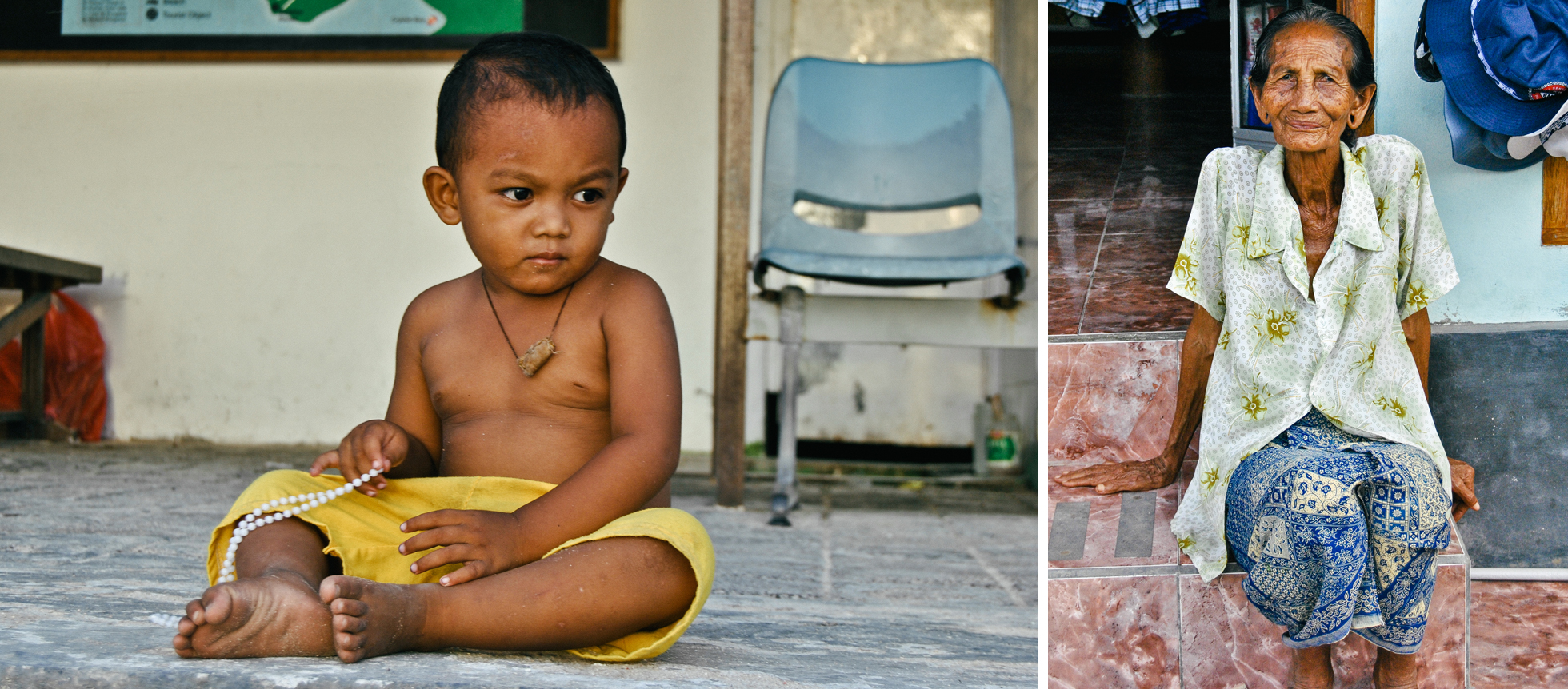 young old bali indonesia